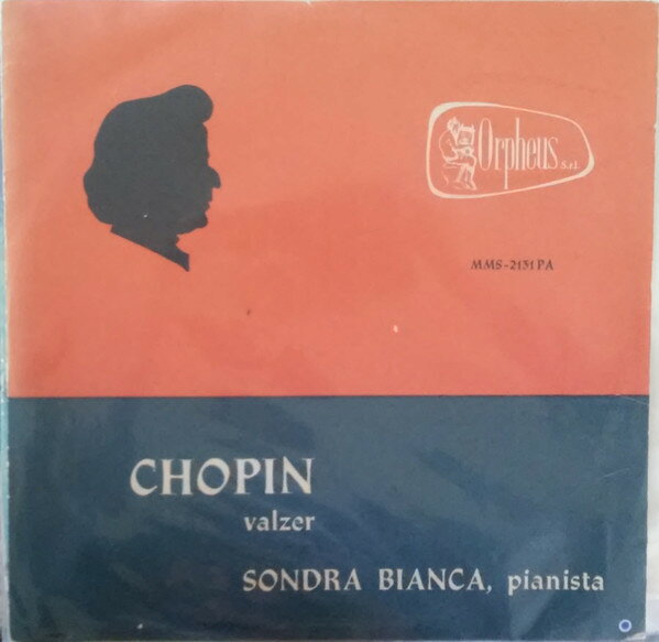 LP Frederic Chopin - Sondra Bianc Valzer MMS2131 Musical Masterpiece /00260