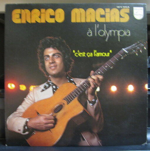 【中古】LP Enrico Macias A LOlympia ”CEst Ca LAmour” SFX5154 Philips /00260 【中古】LP Enrico Macias A LOlympia ”CEst Ca LAmour” SFX5154 Philips /00260