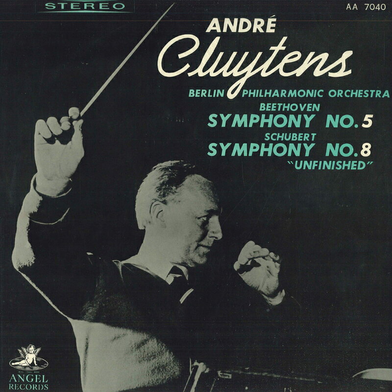 【中古】LP アンドレ・クリュイタンス, ベル ベートーヴェン: 交響曲第5番ハ短調, 作品67 / 交響曲 AA7040 ANGEL /00260 recordcity-11162772 RECORD CITY 楽天市場店 パッケージ画像