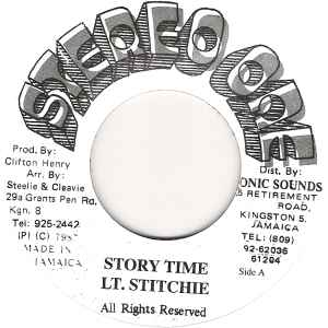 【新品】英7” Lt. Stitchie Story Time none Stereo One UK /00050 【新品】英7” Lt. Stitchie Story Time none Stereo One UK /00050