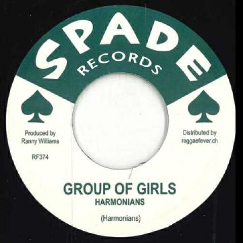 【新品】欧7” Harmonians / Denzil Dennis Group Of Girls / Come On In RF374 Spade/Reggae Fever E /00048