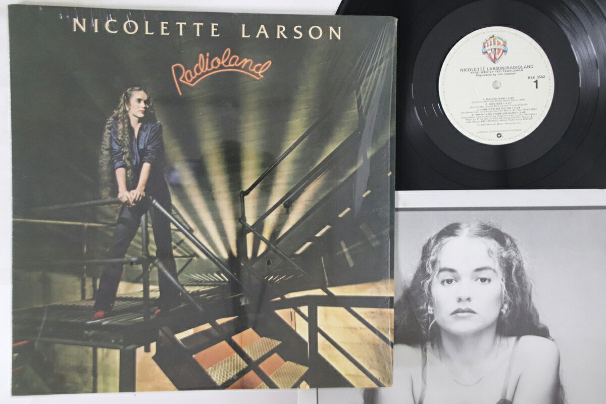 【中古】LP Nicolette Larson Radioland BSK3502 WARNER BROS /00260