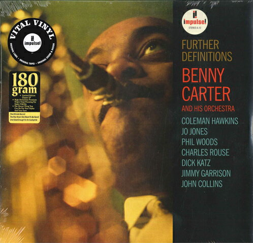 【新品】欧LP Benny Carter & His Orchestra Further Definitions 00602577464249 Impulse! /00260