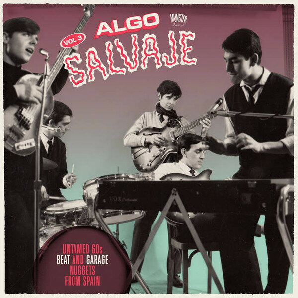 【新品】西2LP Various Algo Salvaje (Untamed 60s Beat And Garage Nuggets F MR400 Munster Records 未開封 /00520
