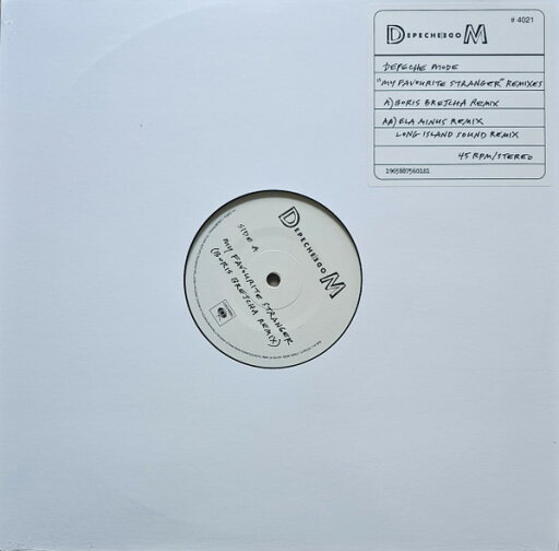 【新品】欧12” Depeche Mode My Favourite Stranger (Remixes) 196588756016 Columbia 未開封 /00250 【新品】欧12” Depeche Mode My Favourite Stranger (Remixes) 196588756016 Columbia 未開封 /00250