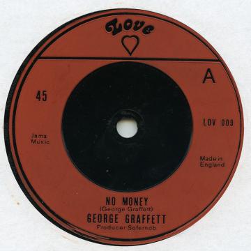 【新品】英7” George Graffett No Money LOV009 Love UK /00048 【新品】英7” George Graffett No Money LOV009 Love UK /00048