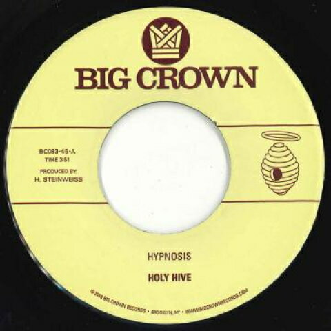 【新品】米、加、英7” Holy Hive Hypnosis / Broom BC08345 Big Crown US /00048