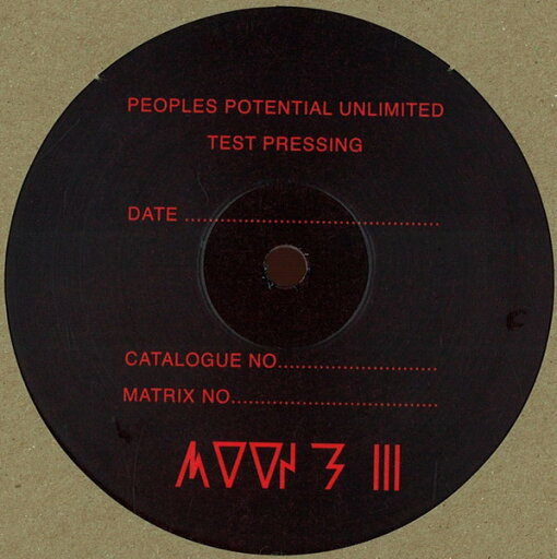 【新品】米12” Moon B III PPU063 Peoples Potential Un /00250 【新品】米12” Moon B III PPU063 Peoples Potential Un /00250