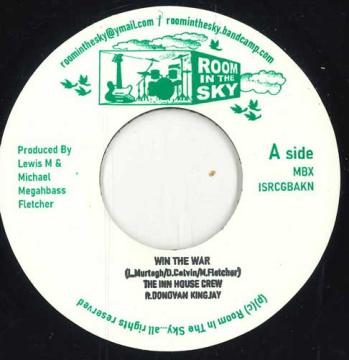 【新品】英7” Inn House Crew, Donovan King J Win The War / Train Tracks Dub MBX204 Room In The Sky UK /00048