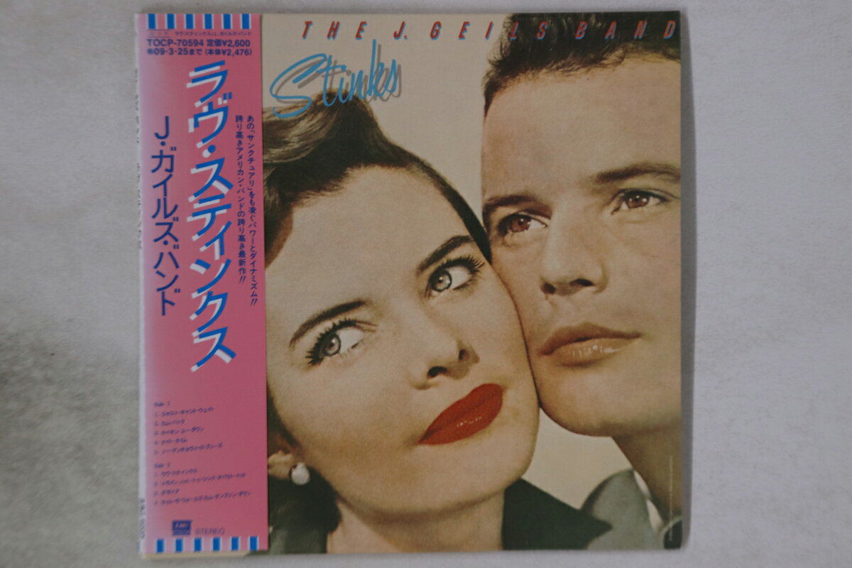 CD J. Geils Band Love Stinks(紙ジャケット仕様) TOCP70594 EMI AMERICA 紙ジャケ 未開封 /00110