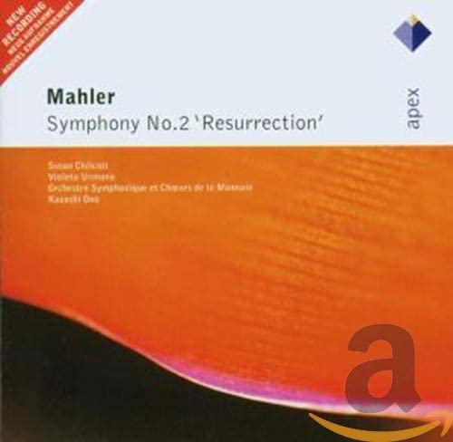 2discs CD Gustav Mahler, Kazushi Ono, Yv Mahler: Sym No 2 0927482792 Apex /00170