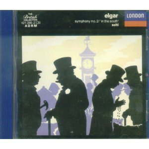 šCD Elgar : Solti, The London Phil Symphony No. 2 / In The South 4...
