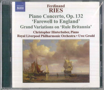 š۲CD Ferdinand Ries, Christopher Hi Piano Concerto Op. 132 Farewell...