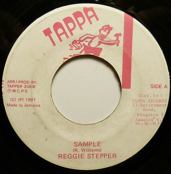 7” Reggie Stepper Sample NONE Tappa Records /00080