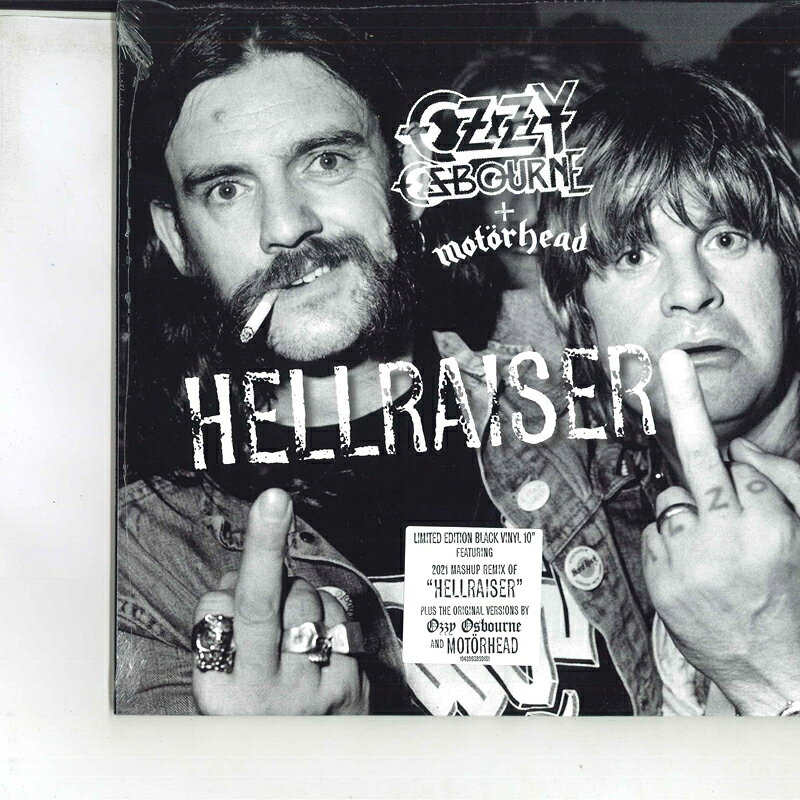 【新品】10” Ozzy Osbourne + Motorhead Hellraiser 19439938691 EPIC 未開封 /00200
