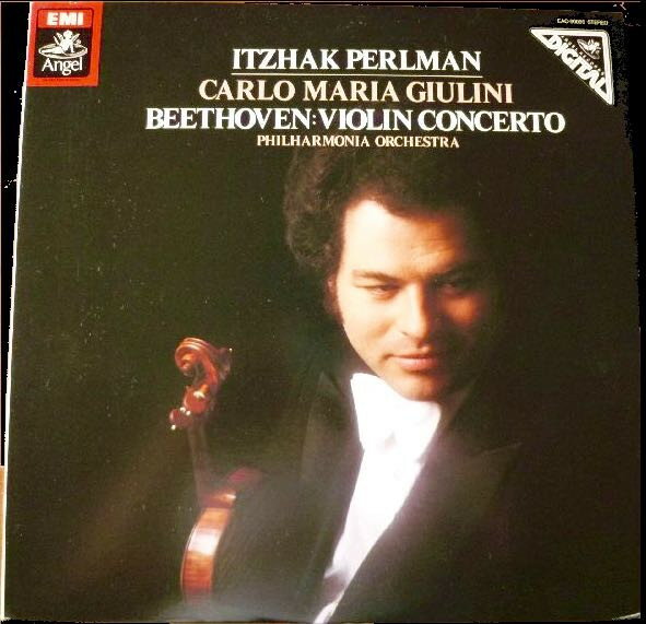 【中古】LP イツァーク・パールマン, カルロ ベートーヴェン ヴァイオリン協奏曲二長調作品61 EAC90055 ANGEL /00260