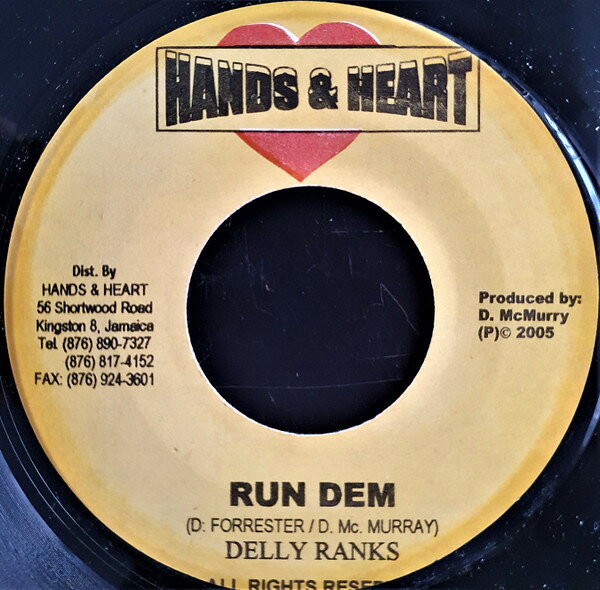 ジャマイカ7” Delly Ranks / Unicorn (10) &amp; S Run Dem / Couchie Tight none Hands &amp; Heart /00080