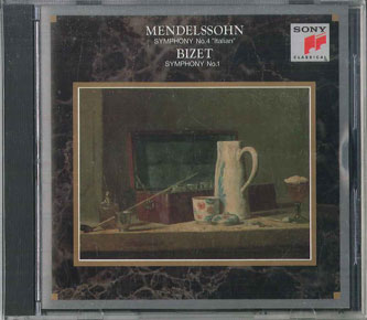 【中古】CD Mendelssohn, Bizet, National P 交響曲第4番 イタリア, 交響曲第1番 FCCC50134 SONY /00110