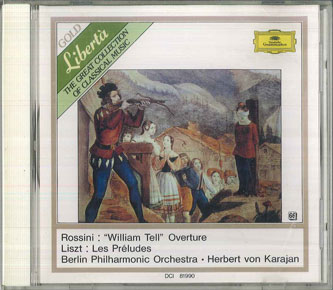 šCD Berlin Philharmonic Orchestra, Rossini William Tell Overture, L...