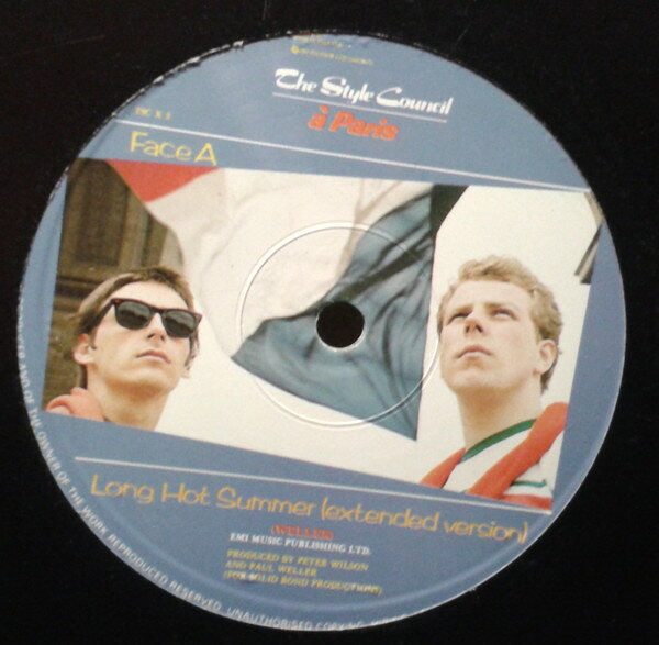 Artist Name: J - 【中古】LP Style Council A Paris TSCX3 Polydor /00250