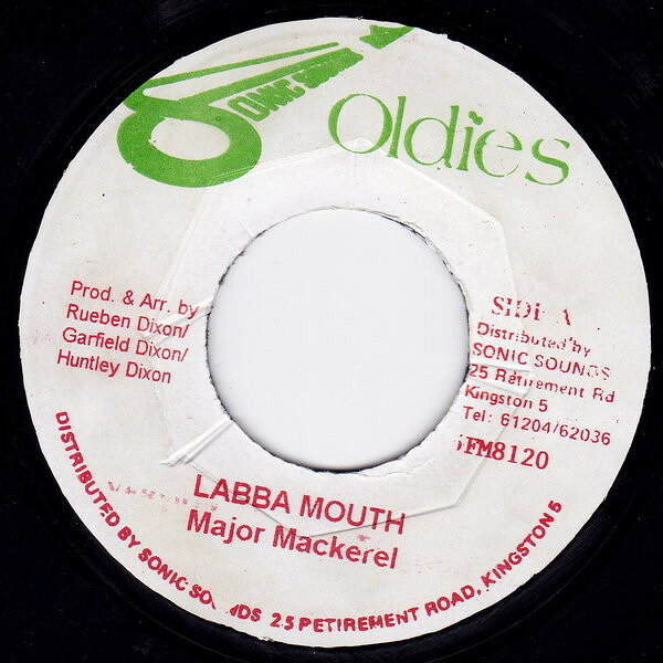 Other - 【中古】7” Major Mackerel Labba Mouth 5FM8120 Sonic Sounds Oldies /00080
