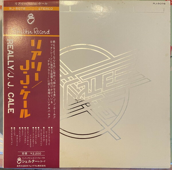【中古】LP J.J. Cale Really RJ5078 Shelter Records /00230