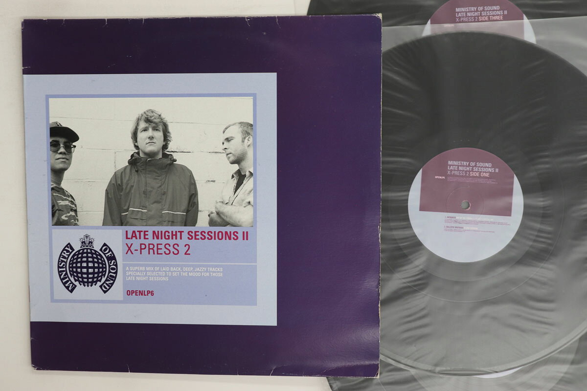 Artist Name: B - 【中古】3discs LP X-press 2 Late Night Sessions II OPENLP6 OPEN /00780