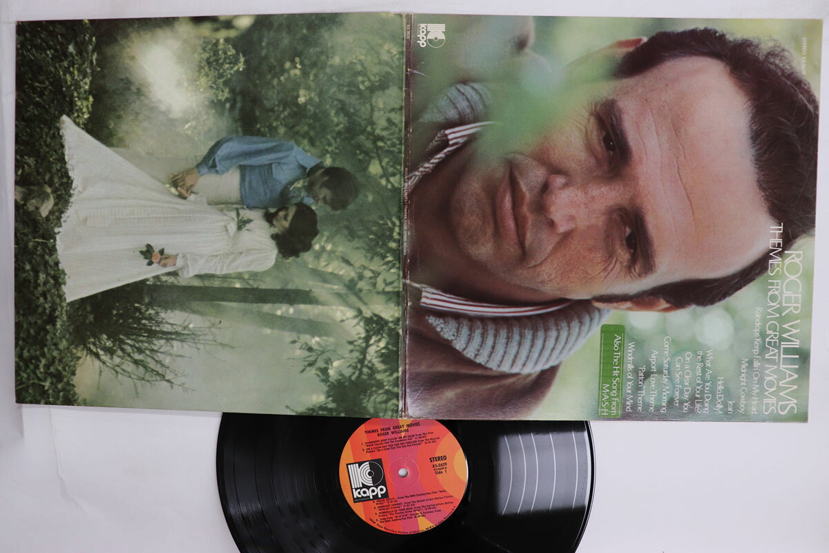 LP Roger Williams Themes From Great Movies KS3629 Kapp /00400