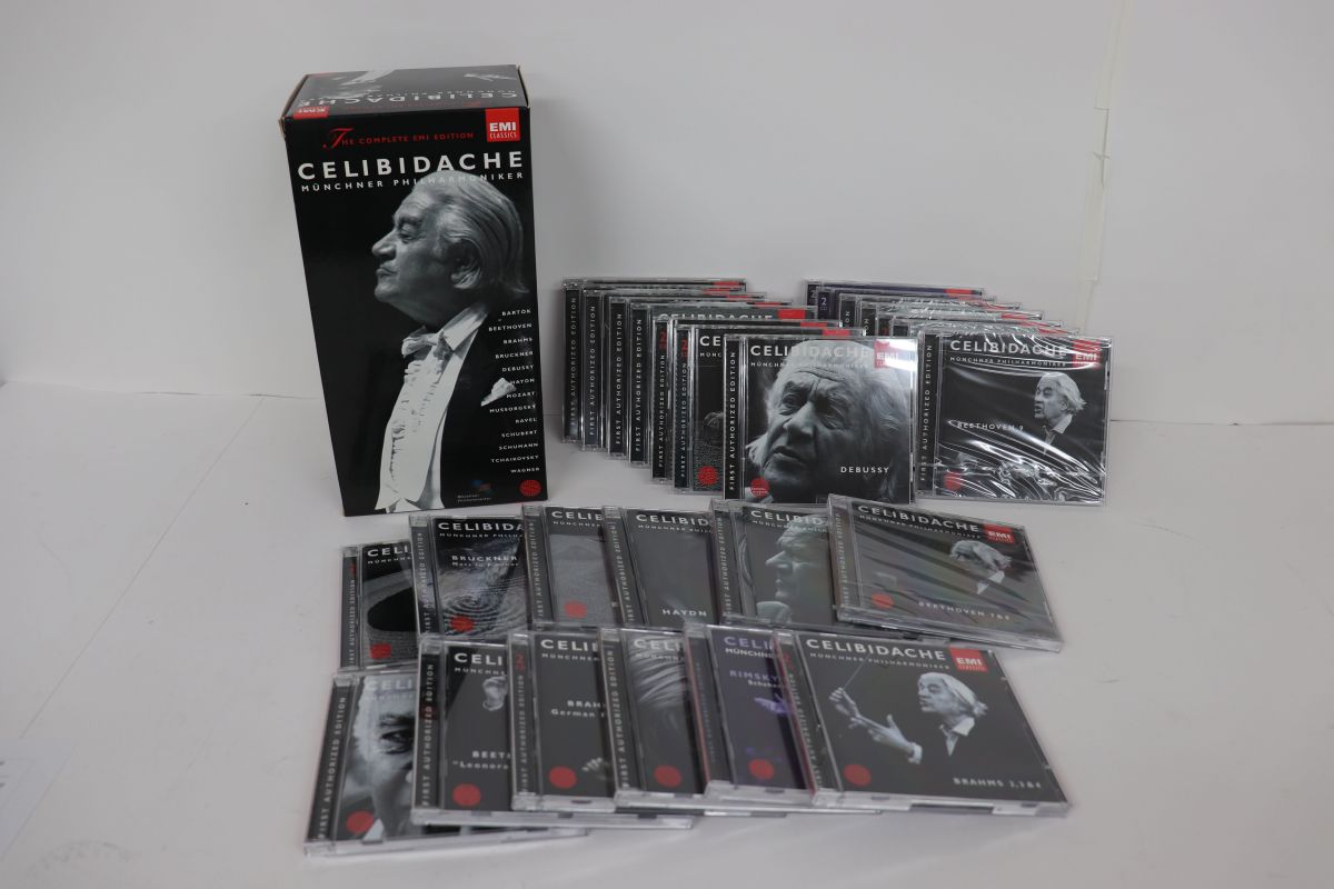 【中古】独33CD セルジュ・チェリビダッケ, ミュンヘン・フィル セルジュ・チェリビダッケ・エディション(33枚組) バルトーク, ベートーヴェン, ブラームス, ブルックナー, ドビュッシー, ハイドン, モーツァルト 724356773226 EMI /03200