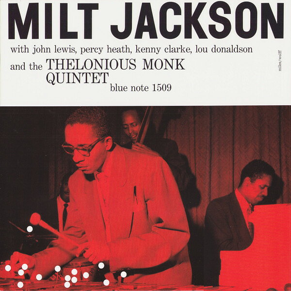 LP Milt Jackson, John Lewis, Perc Milt Jackson With John Lewis, Percy Heath, Kenny Cl 4508227 Blue Note, UMe /00260