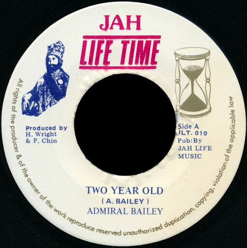 【中古】ジャマイカ7” Admiral Bailey Two Year Old JLT010 Jah Life Time /00080 【中古】ジャマイカ7” Admiral Bailey Two Year Old JLT010 Jah Life Time /00080