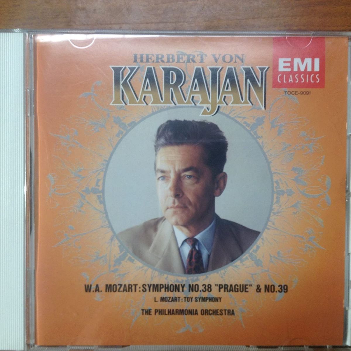 【中古】CD フィルハーモニア管弦楽団, F.モーツァルト, モーツァルト, L.モーツァルト; カラヤン(ヘルベルト・フォン) モーツァルト:交響曲第38番 TOCE9091 /00110 recordcity-10638347 RECORD CITY 楽天市場店 パッケージ画像