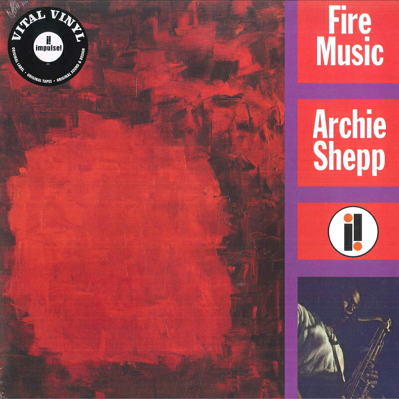 LP Archie Shepp Fire Music 000602577573842 Impulse!, Verve Reco /00260