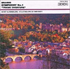 【中古】CD ドレスデン・シュターツカペレ, ブラームス; ザンデルリンク(クルト) ブラームス:交響曲第1番 COCO70310 /00110 recordcity-10639710 RECORD CITY 楽天市場店 パッケージ画像