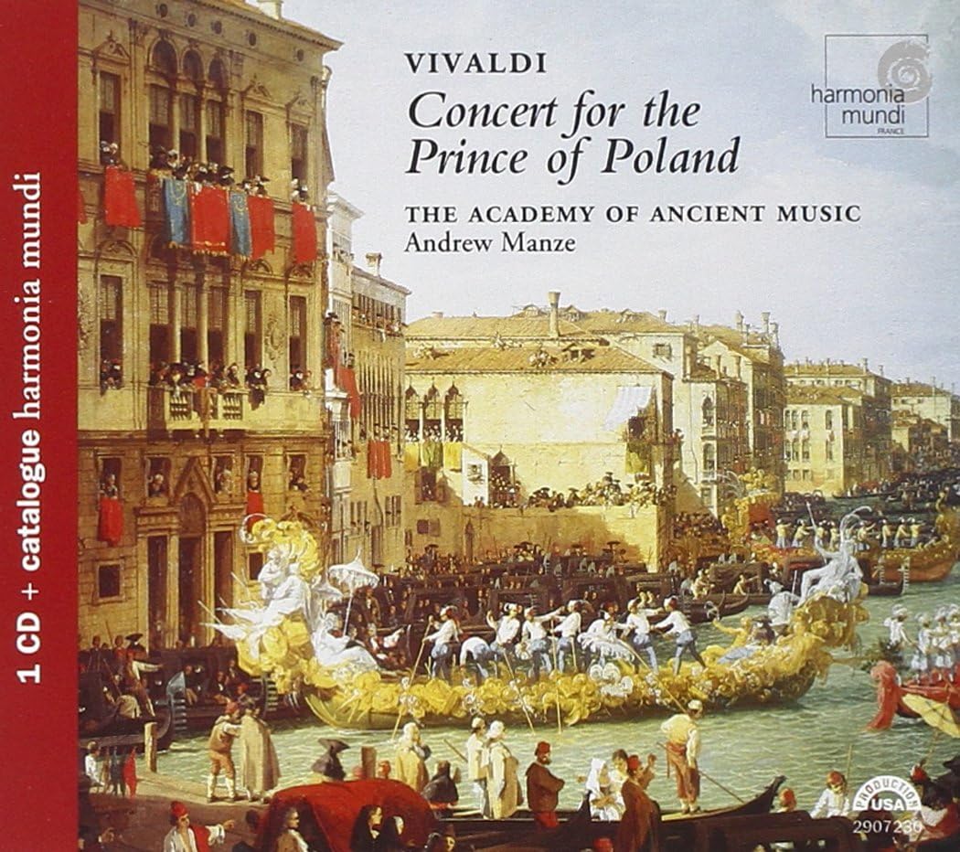 独CD A. Vivaldi 「ポーランド王子のためのコンサート」 (Import) (CONCERT FOR THE PRINCE OF POLAND|CONCERT FOR THE PRINCE OF POLAND) HMX2907230 /00110