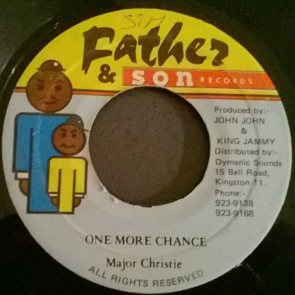 Artist Name: N - 【中古】7” Major Christie One More Chance NONE Father & Son Records /00080