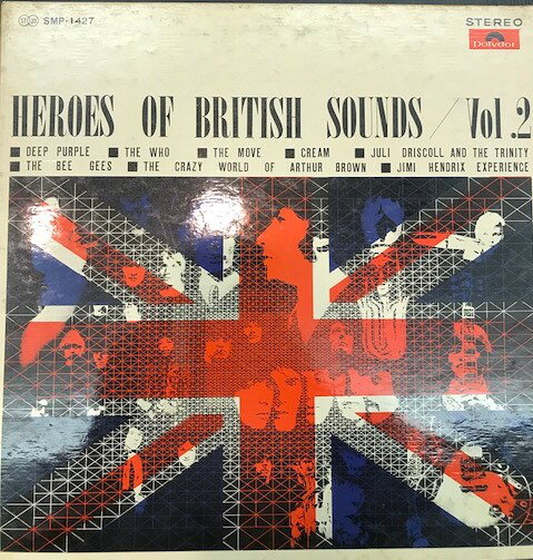 LP/GF Various Heroes Of British Sounds / Vol.2 SMP1427 POLYDOR Japan /00400