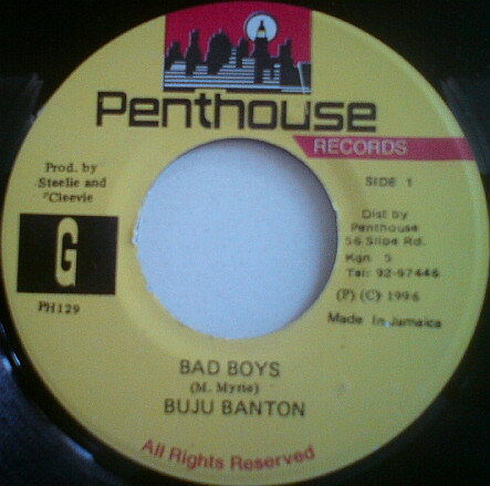 Other - 【中古】7” Buju Banton Bad Boys PH129 Penthouse Records /00080