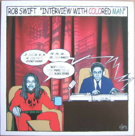 12” Rob Swift Interview With Colored Man TBL002 Tableturns /00250