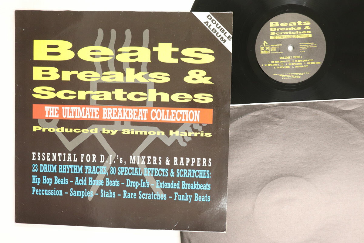 2discs 12” Simon Harris Beats, Breaks &amp; Scratches (The Ultimate Breakbeat C 35136 BCM Records /00500
