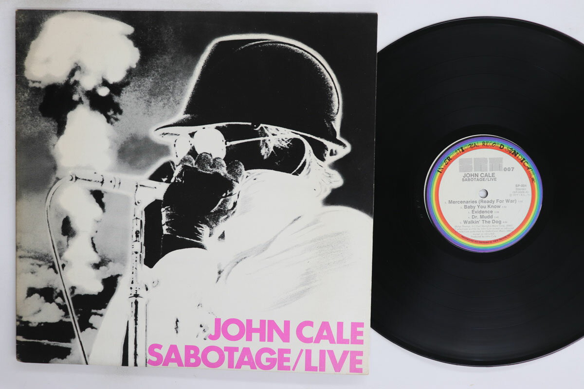 LP John Cale Sabotage / Live SP004 SPY RECORDS LTD /00260