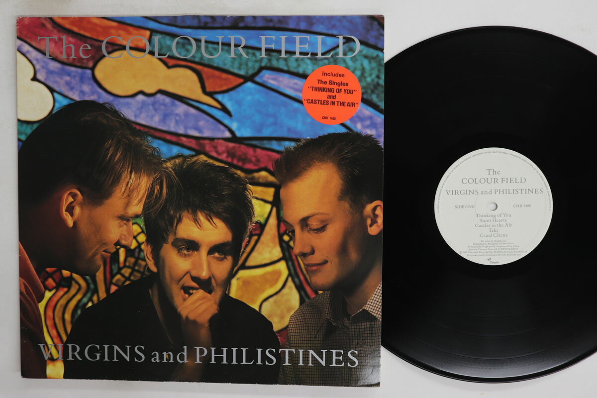 LP Colour Field Virgins And Philistines CHR1480 CHRYSALIS /00260