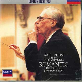 CD Bruckner ロマンティック 交響曲第4番変ホ長調 FOOL23067 POLYDOR /00110