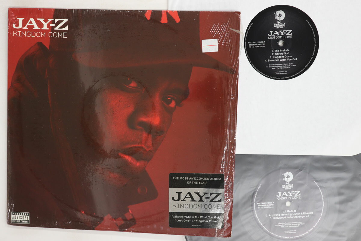 【中古】2discs LP Jay-Z Kingdom Come B000804501 ROC A FELLA /00520