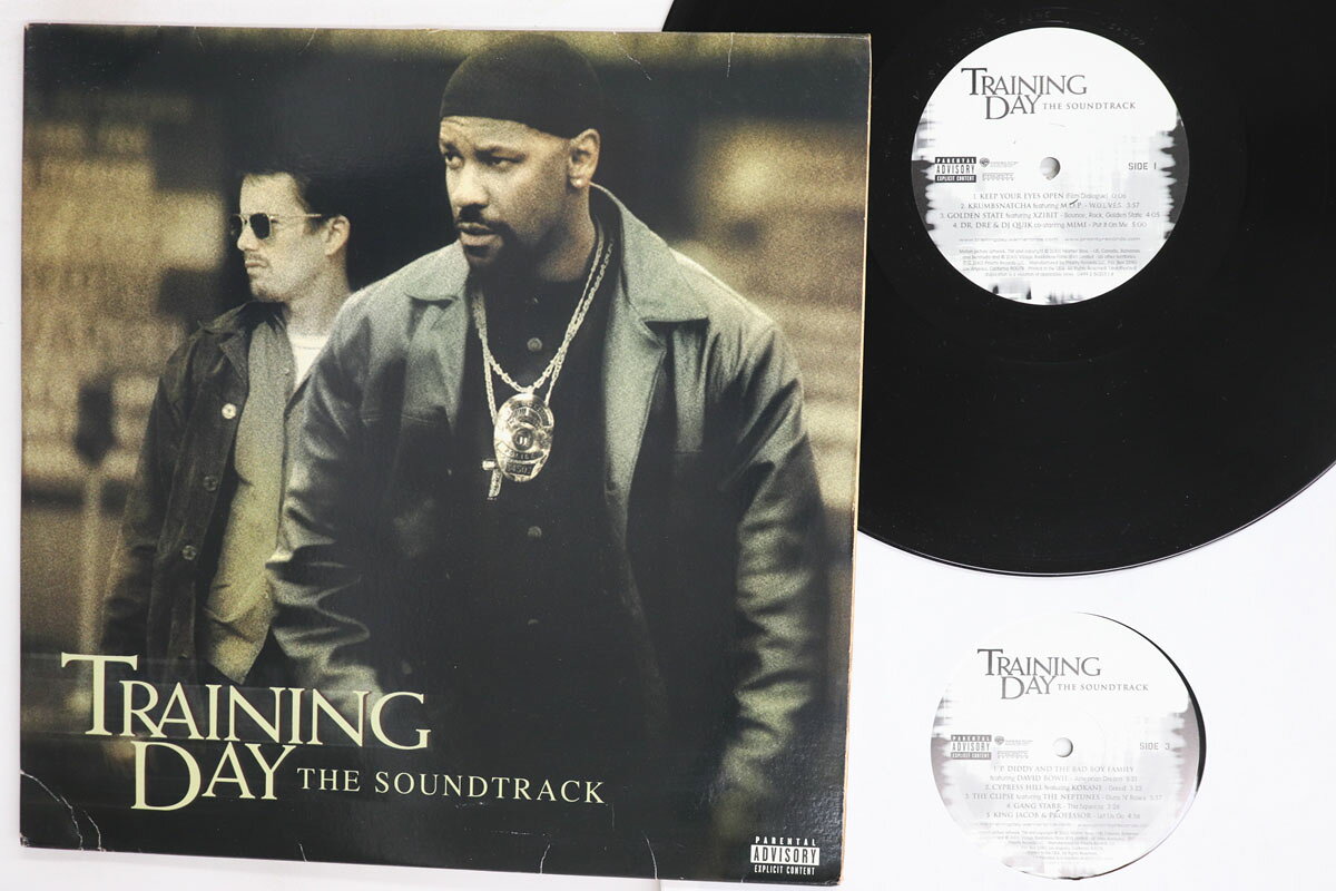2discs LP Ost Various Training Day Soundtrack 049925021318 PRIORITY /00520