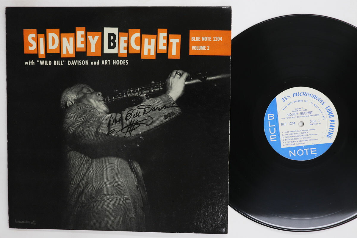 Artist Name: R - 【中古】LP Sidney Bechet, Wild Bill Davis Giant Of Jazz (Volume 2) BLP1204 BLUE NOTE /00260