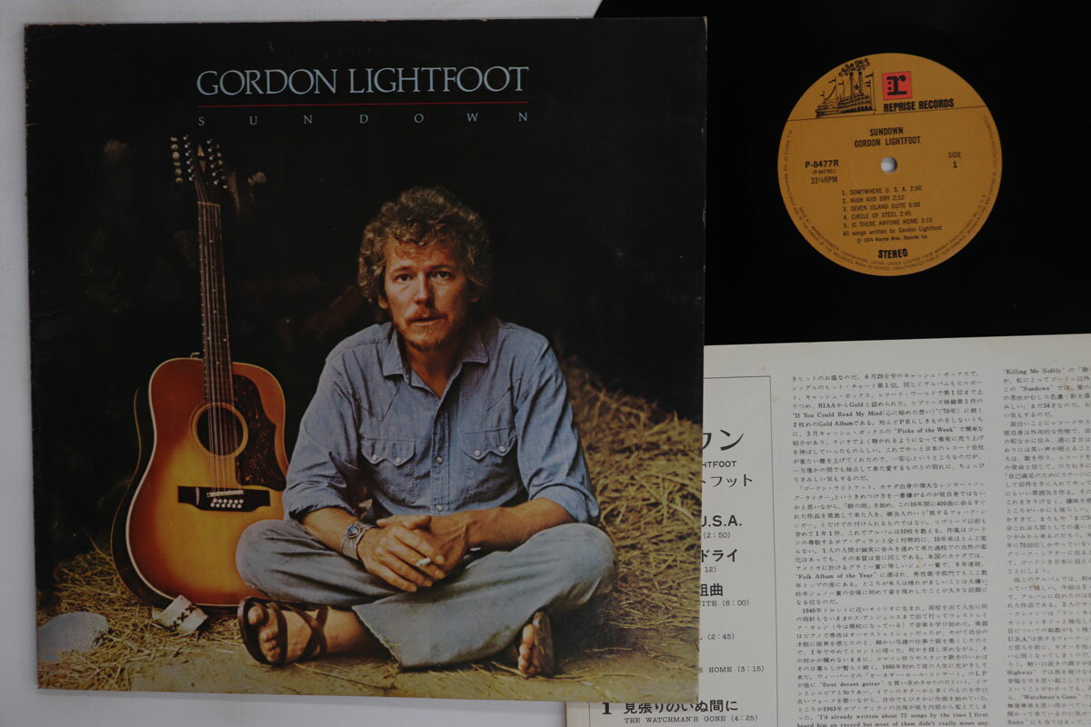 LP Gordon Lightfoot Sundown P8477R REPRISE /00260