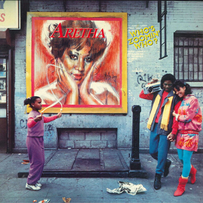 LP Aretha Franklin Whos Zoomin Who AL88286 ARISTA /00260