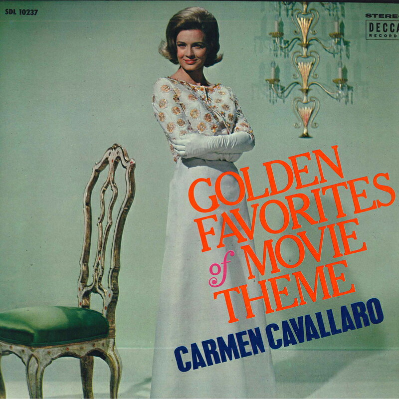 【中古】LP Carmen Cavallaro Golden Favorites Of Movie Theme SDL10237 DECCA