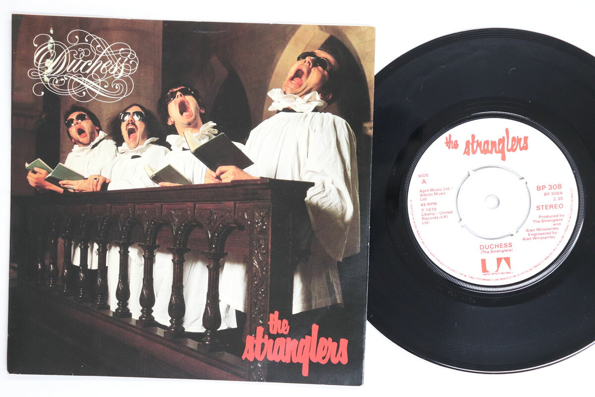 7” Stranglers Duchess / Fools Rush Out BP308 United Artists Recor /00080